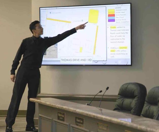 Presentan soluciones para el drenaje pluvial