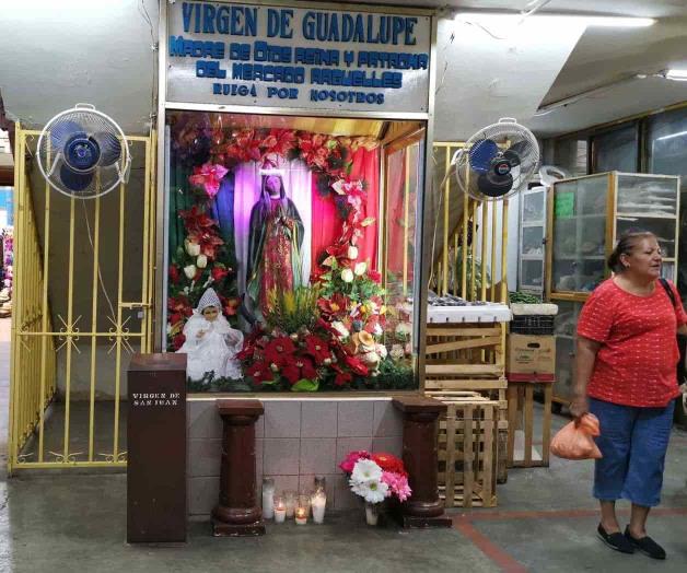 Roban alcancías en altar a Virgen