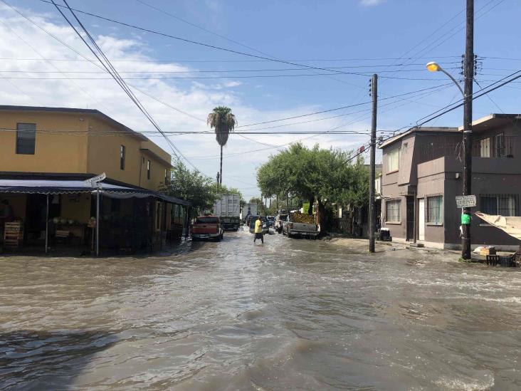 Quedan algunas calles bajo agua Quedan algunas calles bajo agua