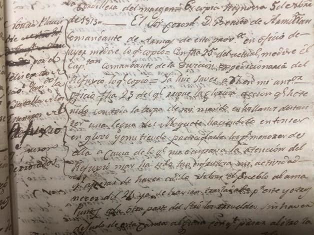 La batalla inmediata al Moquete en 1813 La batalla inmediata al Moquete en 1813