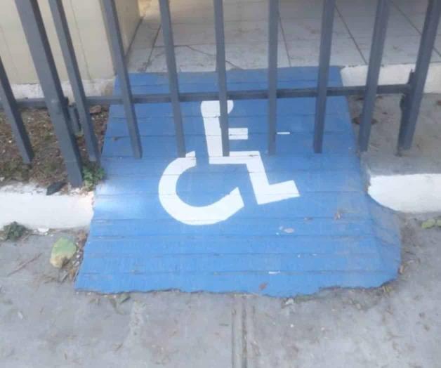 Faltan rampas para los discapacitados