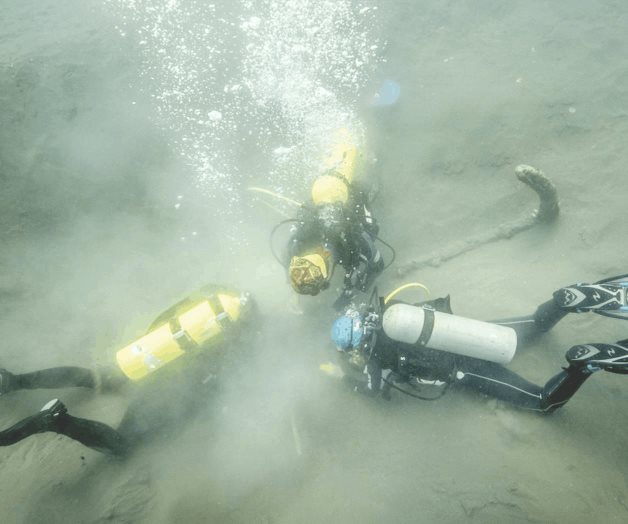 Un ancla y una pieza de madera: los arqueólogos se acercan a los barcos de Cortés