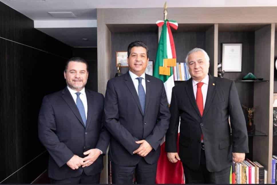 Fernando Olivera, Francisco Javier García Cabeza de Vaca y Miguel Torruco Marqués.