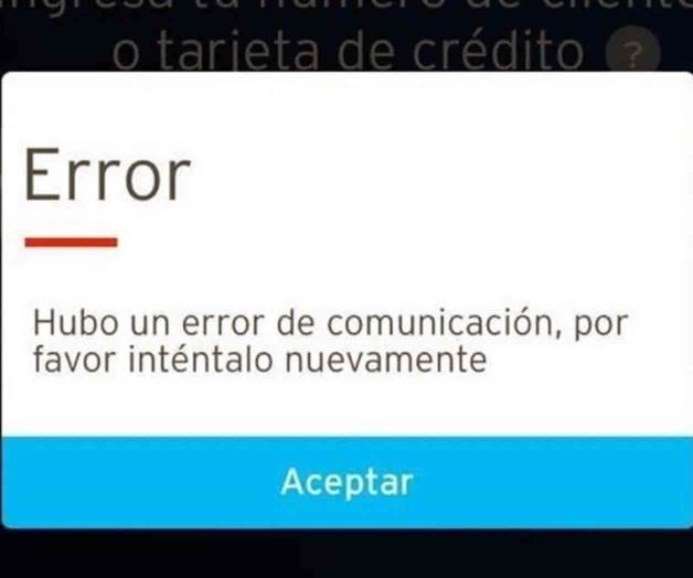 Falla sistema bancario a nivel nacional