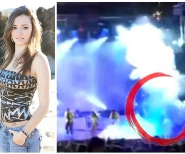 Muere cantante por pirotecnia