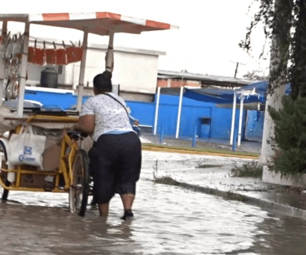 Puede más su fuerza de voluntad que la del agua