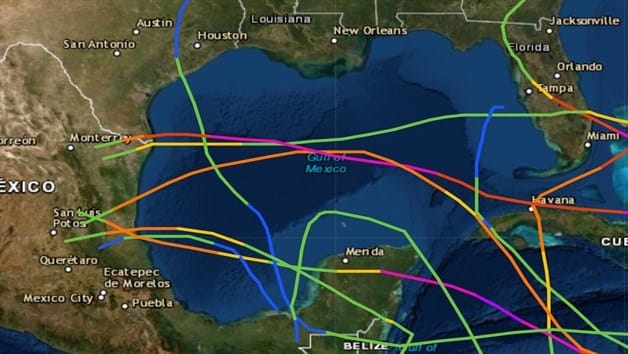 El huracán de 1933 en Reynosa