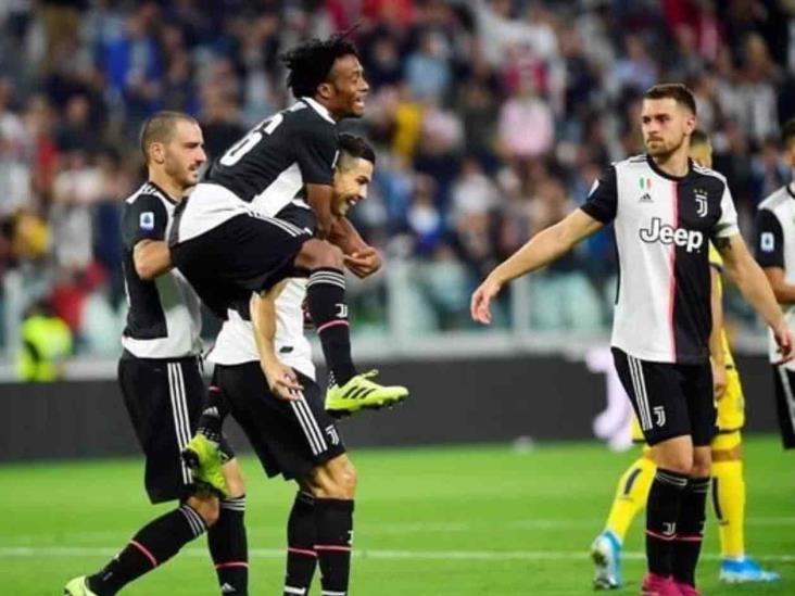 Gana Juventus con penal de Cristiano Gana Juventus con penal de Cristiano