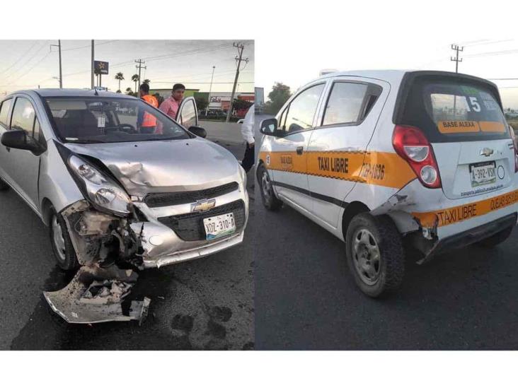Toca a taxista recibir el golpe Toca a taxista recibir el golpe