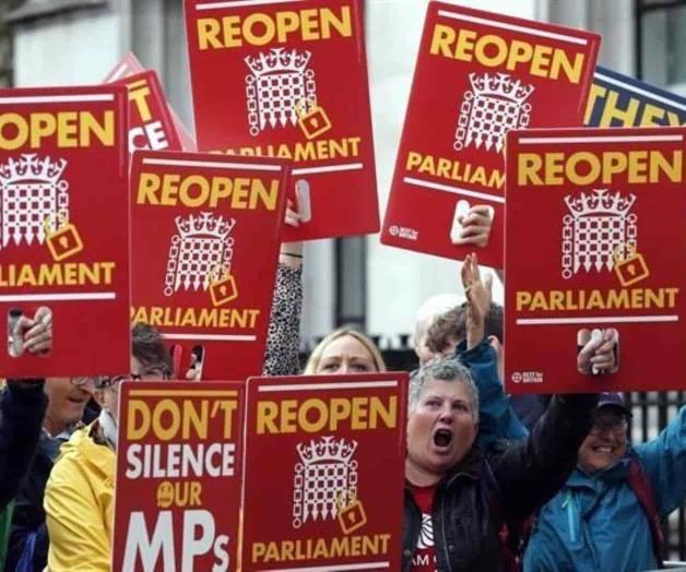 Declara GB ilegal cierre de Parlamento