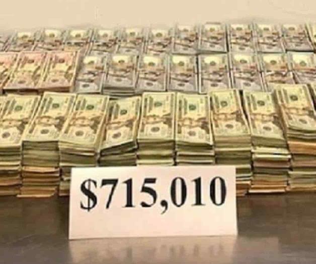 Caen 715 mil dólares en interior de autobús