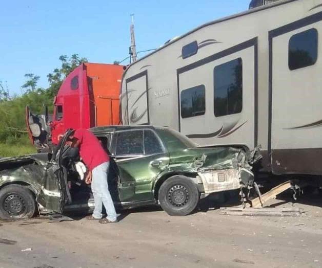 Impacta unidad en casa rodante Impacta unidad en casa rodante