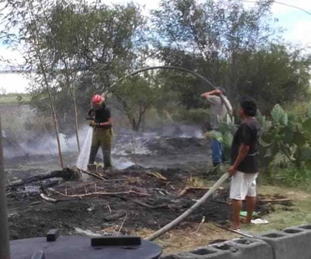Moviliza quema a los bomberos