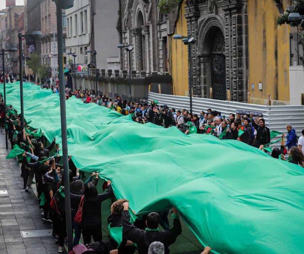 En video demandan el aborto sea una ley