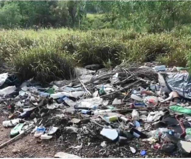 Desde un simple plástico hasta muebles, la basura que tiran por toda la ciudad