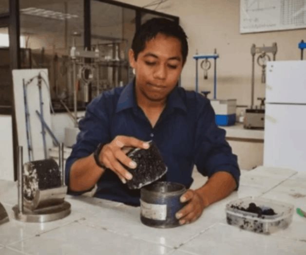 Mexicano crea pavimento que se regenera con agua de lluvia Mexicano crea pavimento que se regenera con agua de lluvia