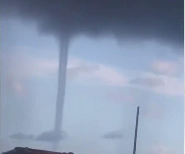 Captan tornado en Matamoros Captan tornado en Matamoros