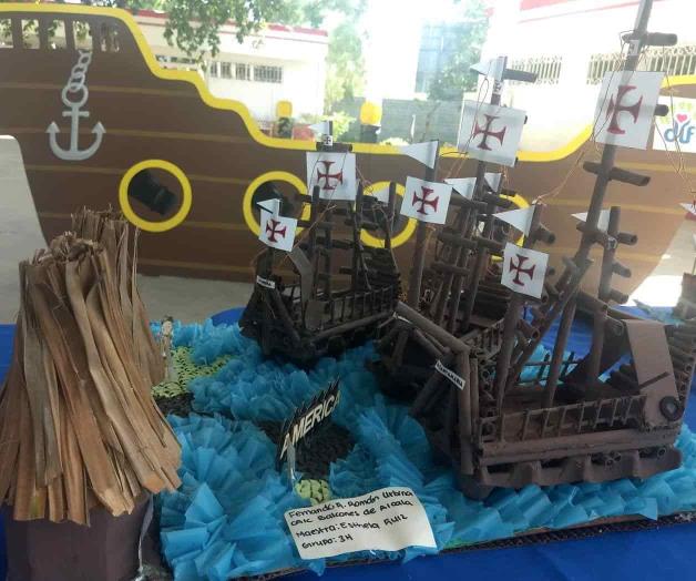 Reciclan materiales por ‘Día de la Raza’ Reciclan materiales por ‘Día de la Raza’