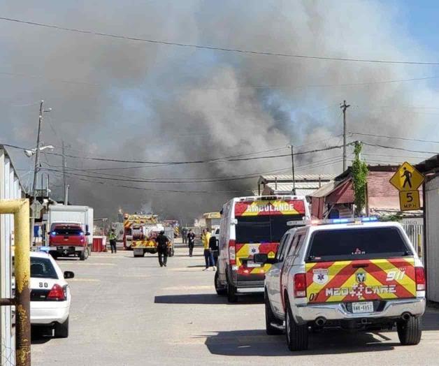 Definen causas de incendio en la Pulga de Alamo