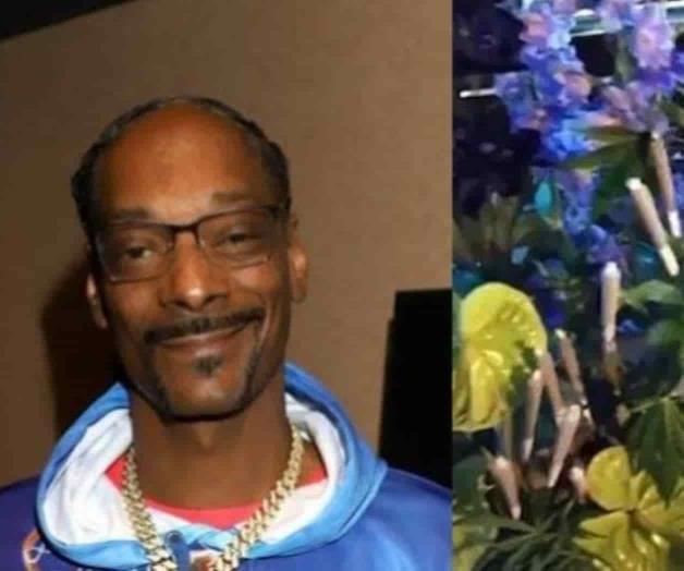 Snoop Dogg recibe ramo muy especial por su cumpleaños