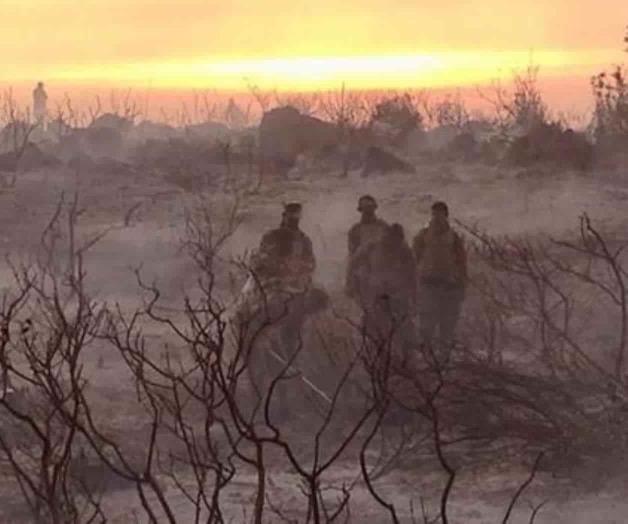 Alcanza 60% control de incendios en BC