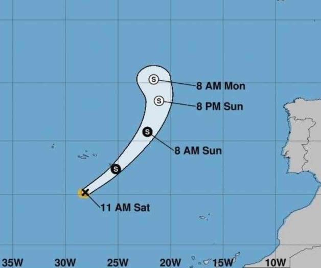 Tormenta tropical Pablo se fortalece en el Atlántico Tormenta tropical Pablo se fortalece en el Atlántico