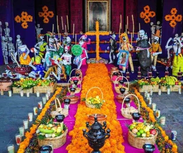 Elementos de ofrenda tradicional Elementos de ofrenda tradicional