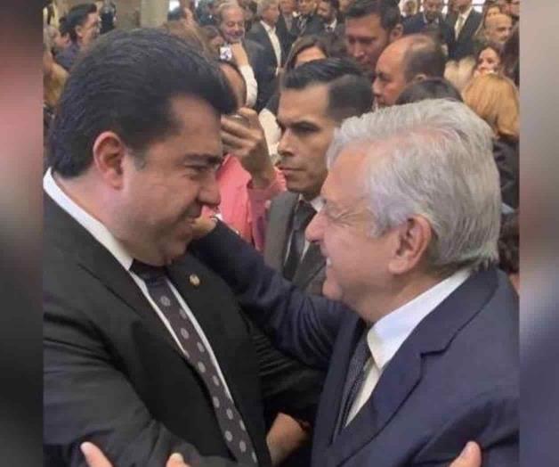 AMLO se reúne con Pedro Haces Barba, secretario de la CATEM