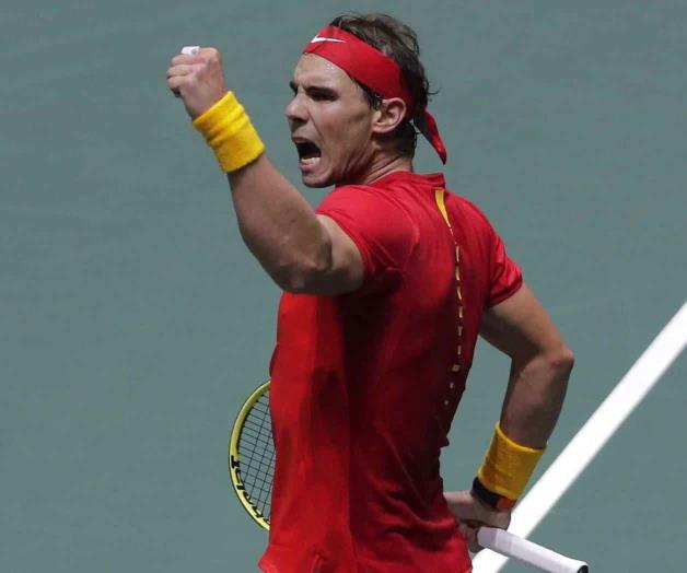 Primer triunfo de  Nadal y España