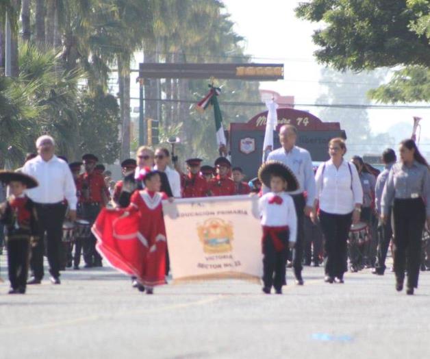 Desfilan en Río Bravo y Victoria por 109 aniversario de la Revolución Mexicana Desfilan en Río Bravo y Victoria por 109 aniversario de la Revolución Mexicana