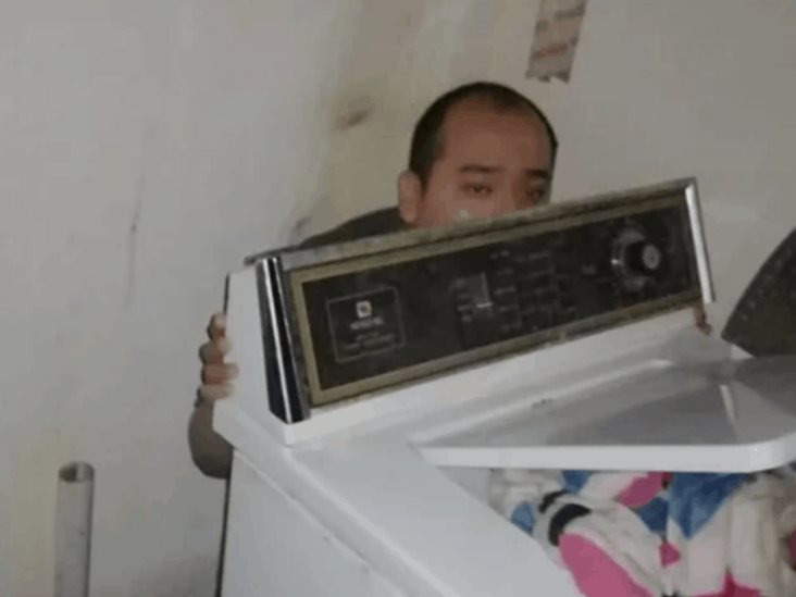 Localizan a hombre desaparecido; estaba detrás de la lavadora de su casa Localizan a hombre desaparecido; estaba detrás de la lavadora de su casa