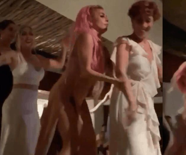 ‘Perrea’ en boda y levanta el vestido a la novia