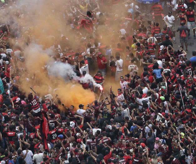 Celebración de victoria de Flamengo termina en disturbios
