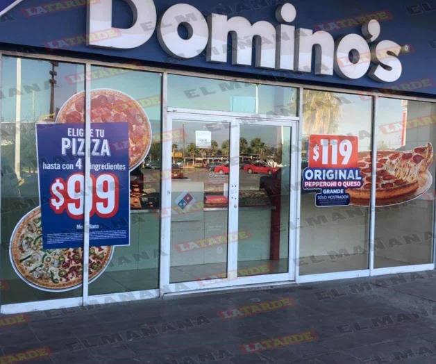 Descubren empleados robo a Domino’s Pizza Descubren empleados robo a Domino’s Pizza