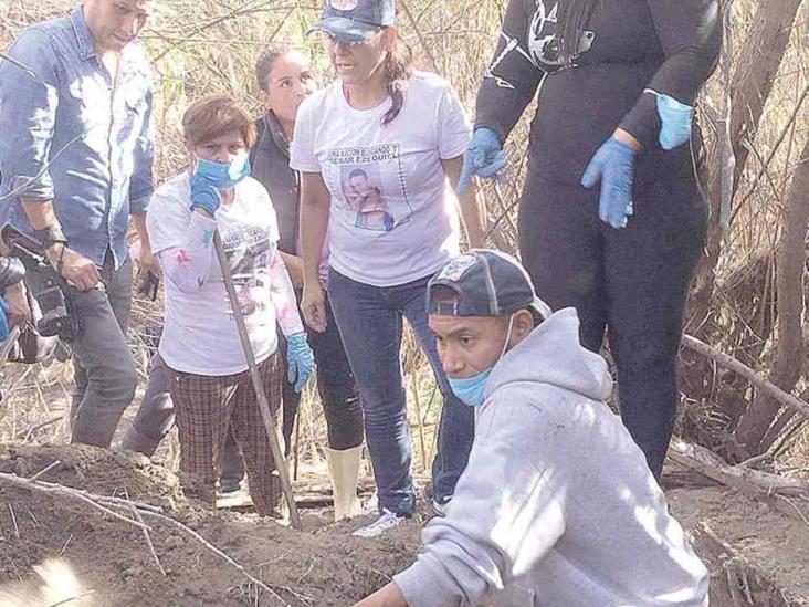 Encuentran una fosa clandestina Encuentran una fosa clandestina