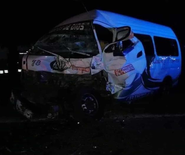 Choque deja 4 muertos en Cacahoatán, Chiapas