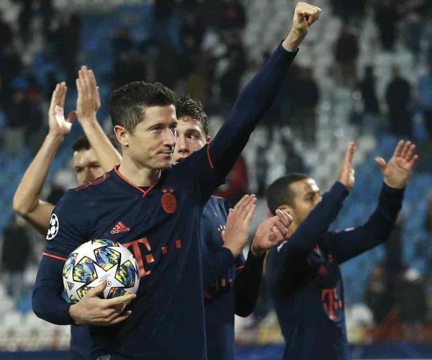 Se luce Lewandowski en goliza del Bayern