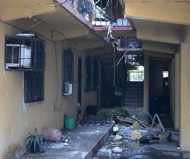 Pánico por explosión en un edificio Pánico por explosión en un edificio