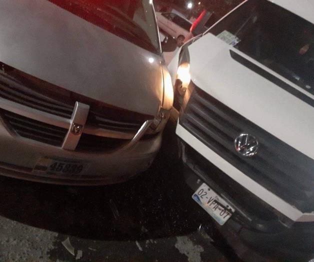 Provoca choque en Brecha 112 y Cuarta