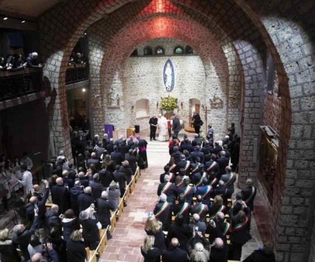 El papa elogia las representaciones de la Natividad