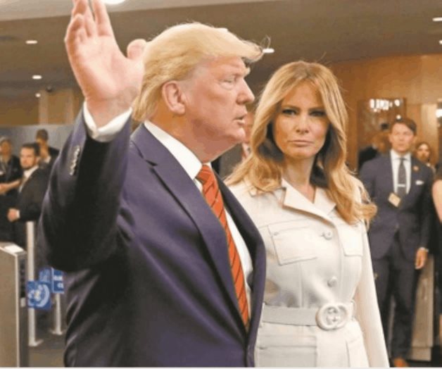 Melania y Trump duermen y viven separados dentro de la Casa Blanca