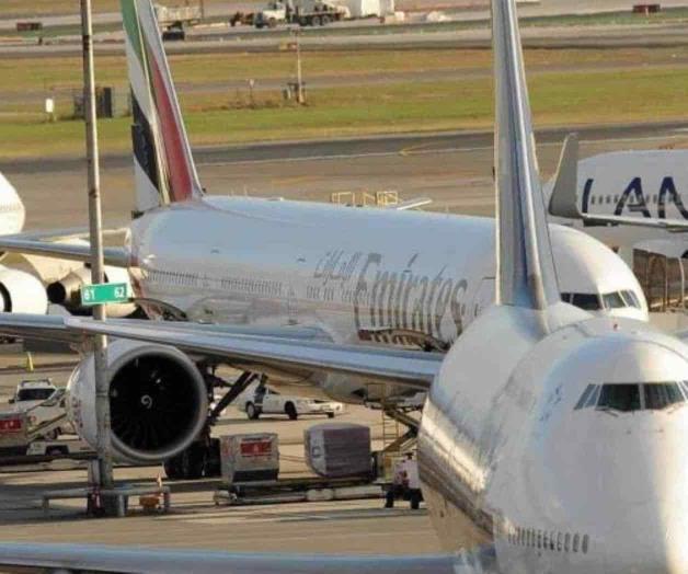 Dan la bienvenida a primer vuelo de Emirates a México