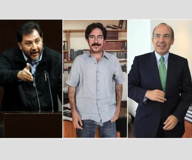 Calderón reprueba a embajador; ¿quién no ha robado un libro?, justifican Noroña y Salmerón