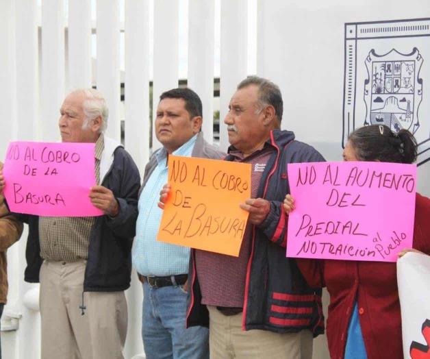 Se manifiestan contra iniciativa de incremento de impuestos