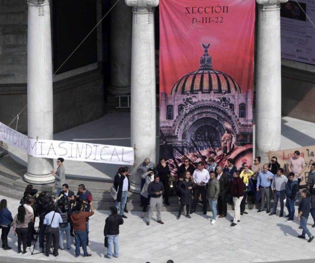 Ante falta de pago, cierran Bellas Artes Ante falta de pago, cierran Bellas Artes