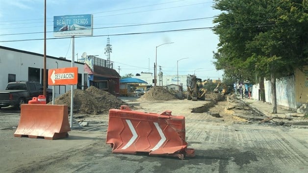 Alertan de desviaciones por obras de repavimentación en la Ortiz Rubio