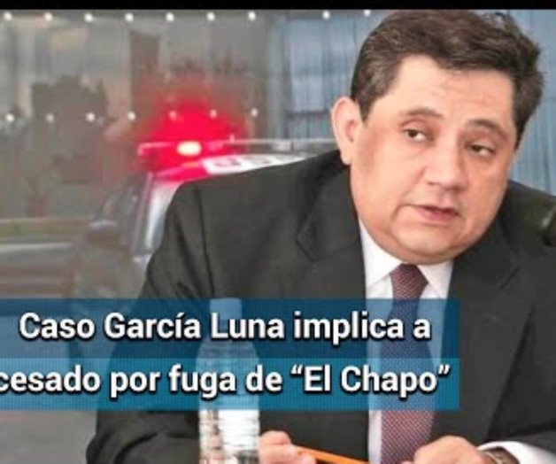 Indagan a mando de García Luna cesado por fuga de “El Chapo”