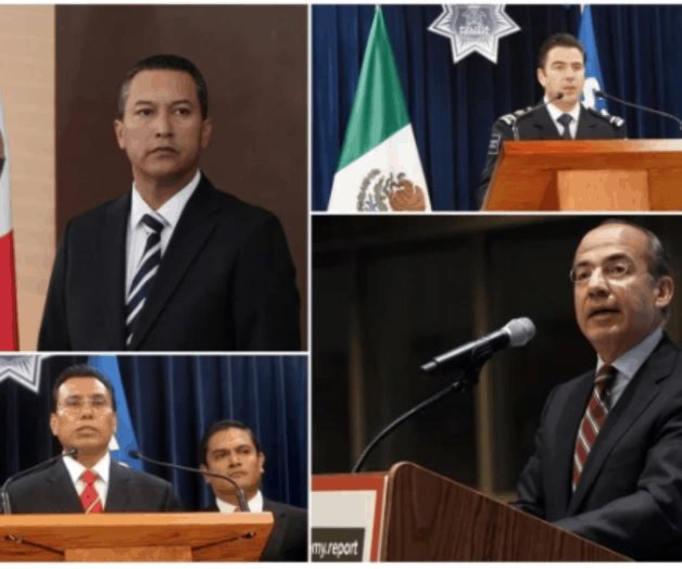 García Luna y los exfuncionarios ligados a él García Luna y los exfuncionarios ligados a él