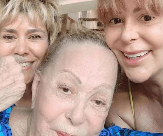 Silvia Pinal aparece  sin maquillaje