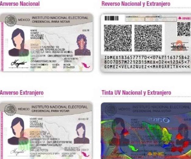 INE expide una nueva credencial con códigos INE expide una nueva credencial con códigos